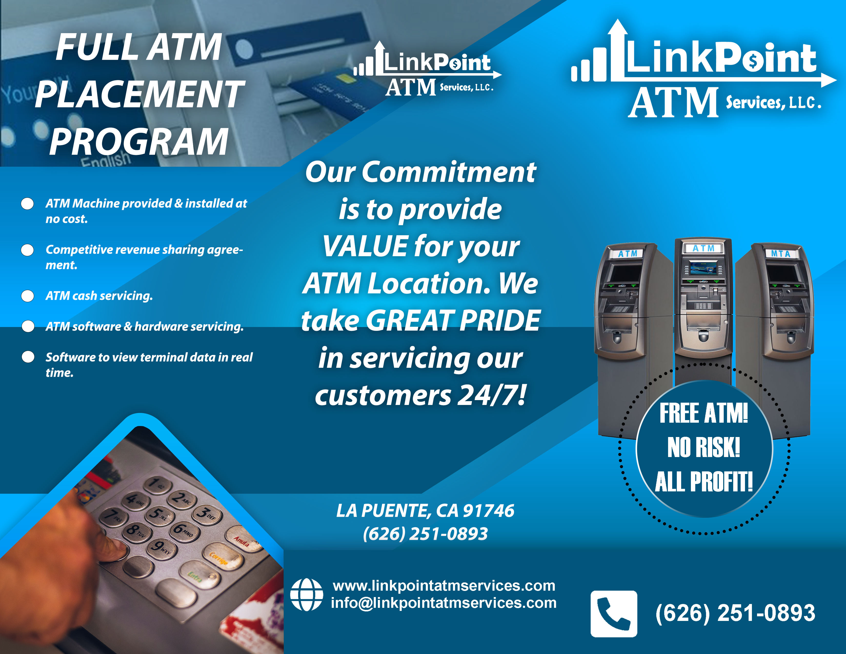 ATM Flyer Design Inland Empire